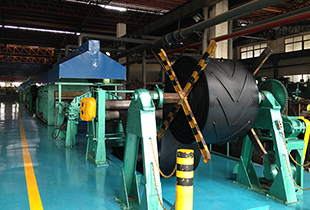 Chevron conveyor belt